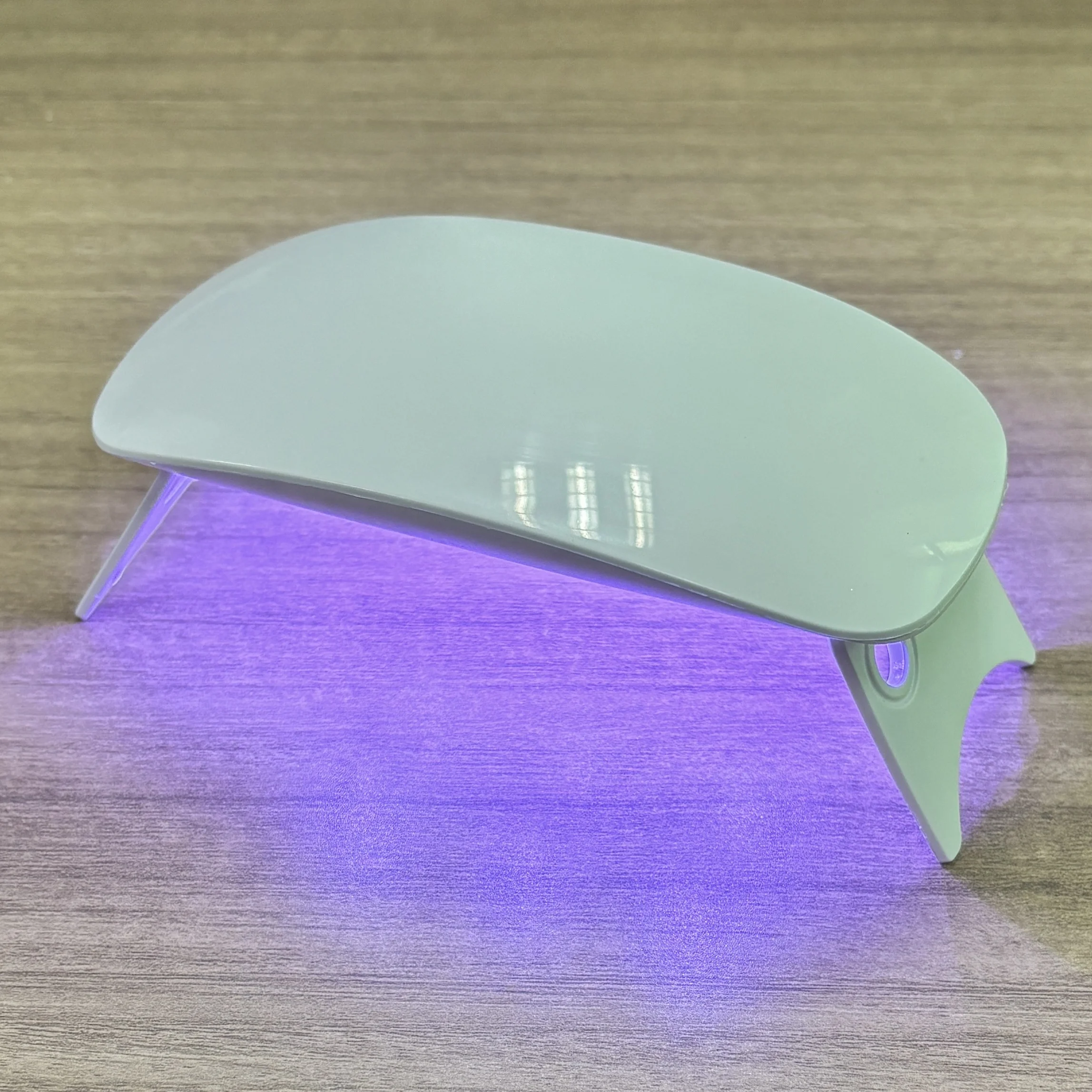 Electric Storage Mini Nail Lamp Customized 400mAh 600mAh 800mAh Battery Type-C Rechargeable Quick Dry Gel Stickers UV LED Lamp