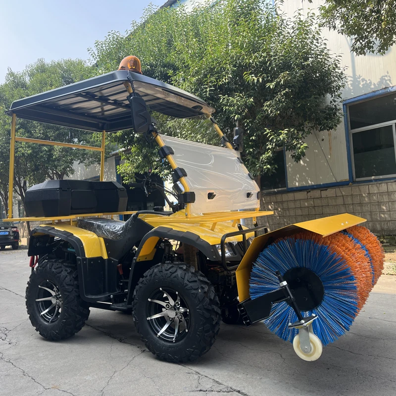 hand push garden snow plow road snow blower home snowplow multi-functional riding snow removal machine