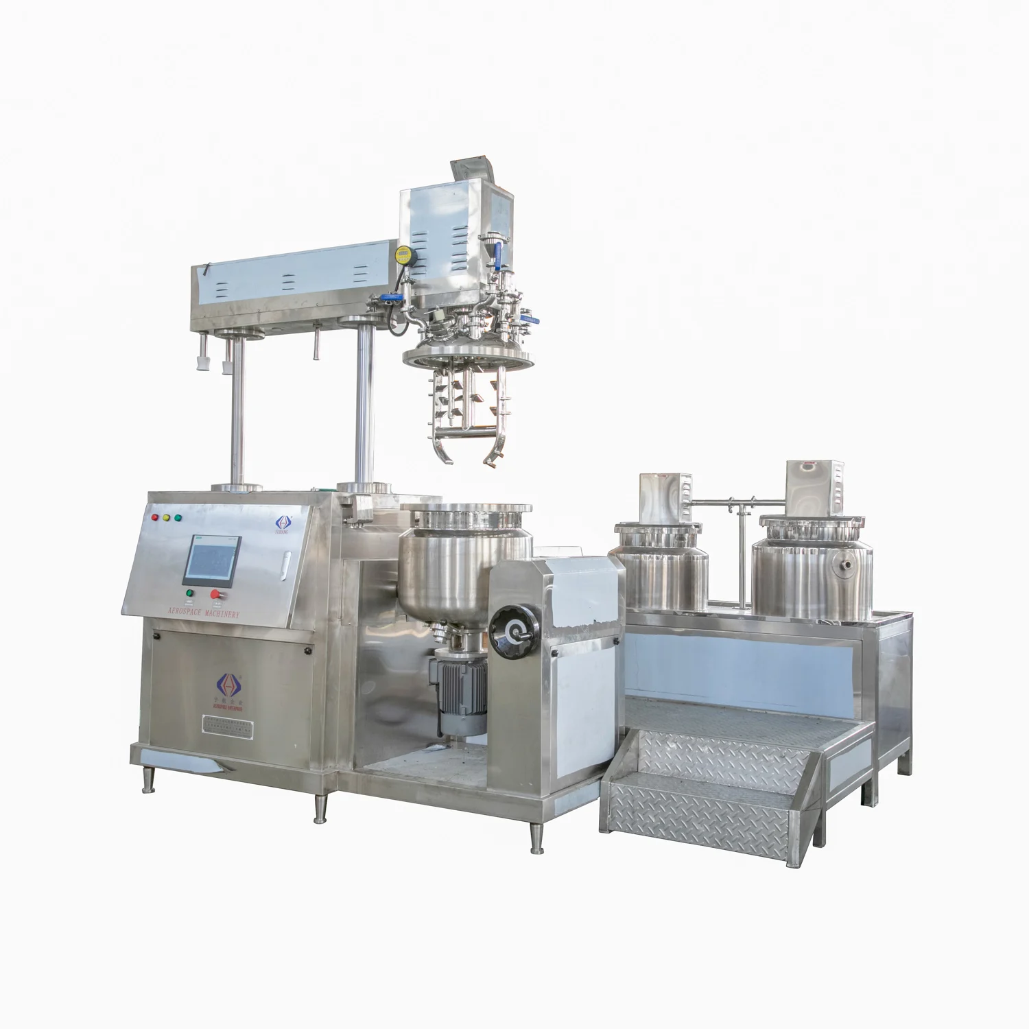 mayonnaise making equipment vacuum emulsify homogenous mixer
