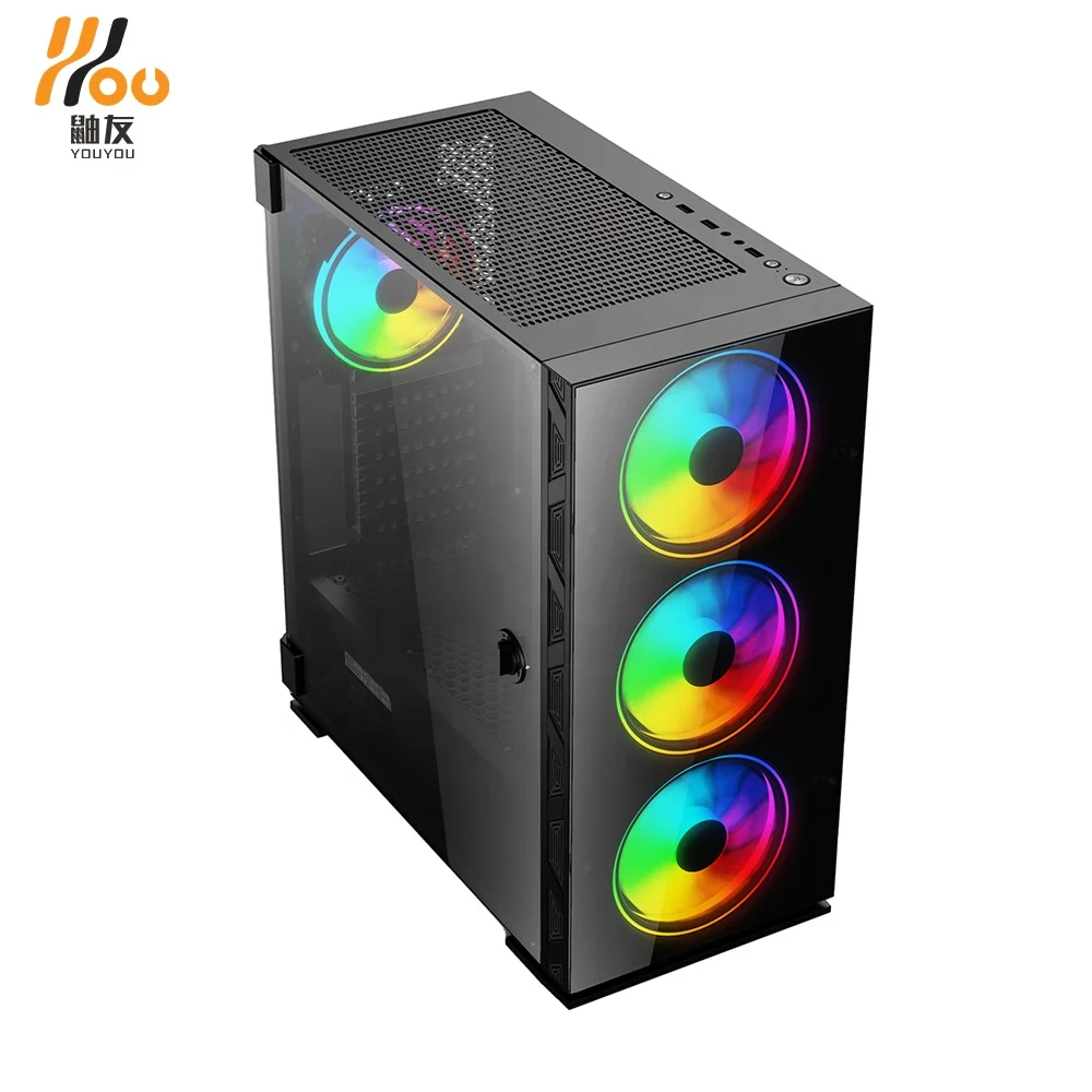 XINZY oem Высокое качество atx с источником питания Вентилятор Кулер master Пластиковый корпус для игрового
