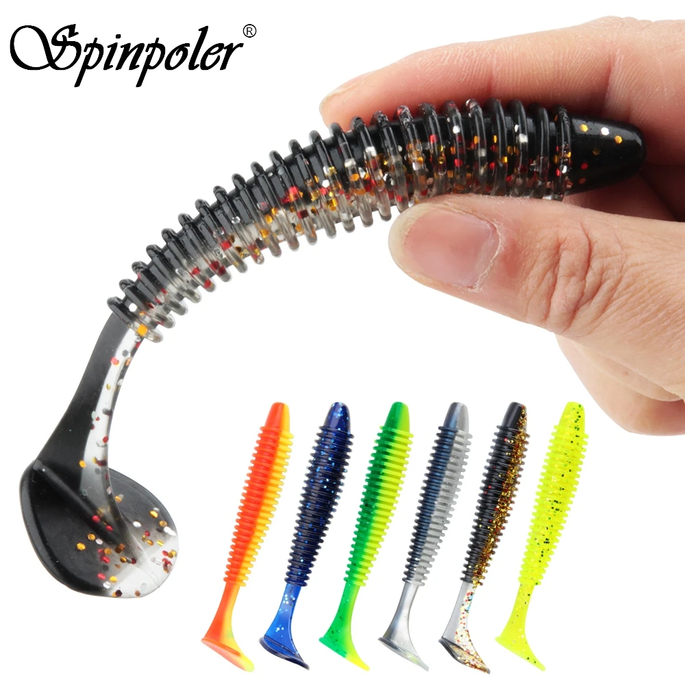 Мягкая рыболовная приманка, 12 см