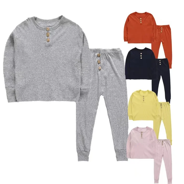 organic cotton baby pajamas bamboo toddler loungewear infants jammies Boys pyjama sleepwear kids set toddlers fall pajamas
