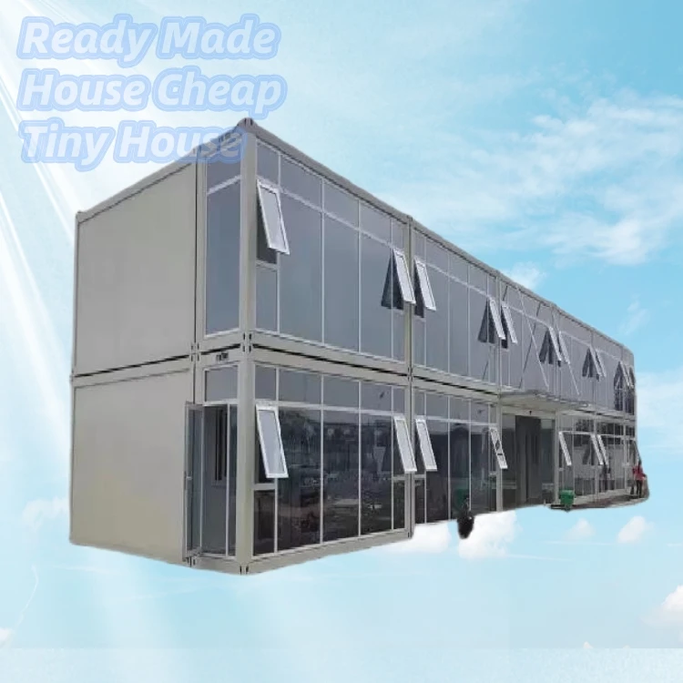 Prefab Mobile Container Storage House Modular Economical Flat Pack Container House/Office