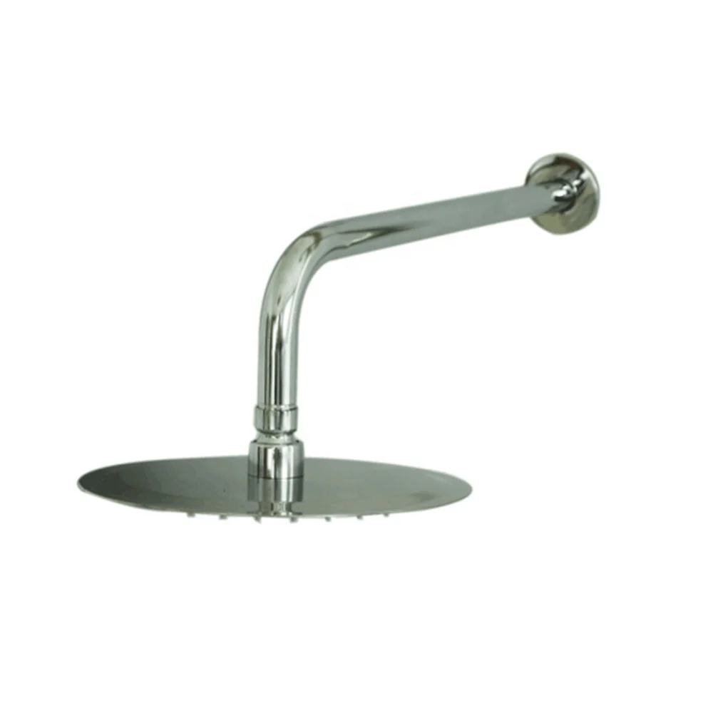 
Stainless Steel Wall Mounted Shower Arm Factory Wholesale Chromed Copper Shower Pipe For Top Shower 