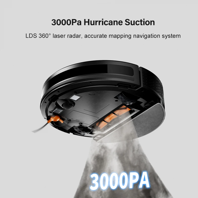 X7D Automatic Carpet Detection Dust Auto Empty Dock Mop Cleaner Vacuum And Mopping Smart Sweeping Robot