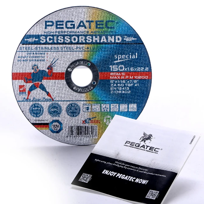 105mm*1.6mm abrasive tools grinding cutting wheels for metal stainless steel aluminum concrete