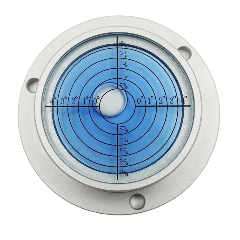 Customized Metal Level Bubble circular bubble level for private label