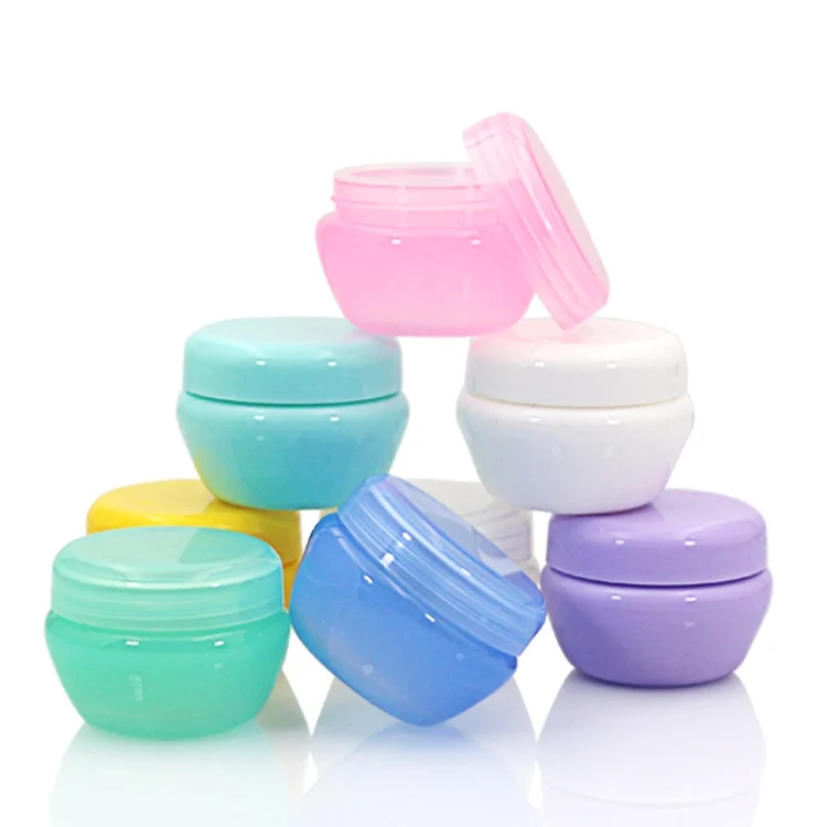 20g Leakproof Refillable Cosmetics Makeup Jars with Lids for Cream Gel Paste Plastic Small Travel Containers for Toiletries