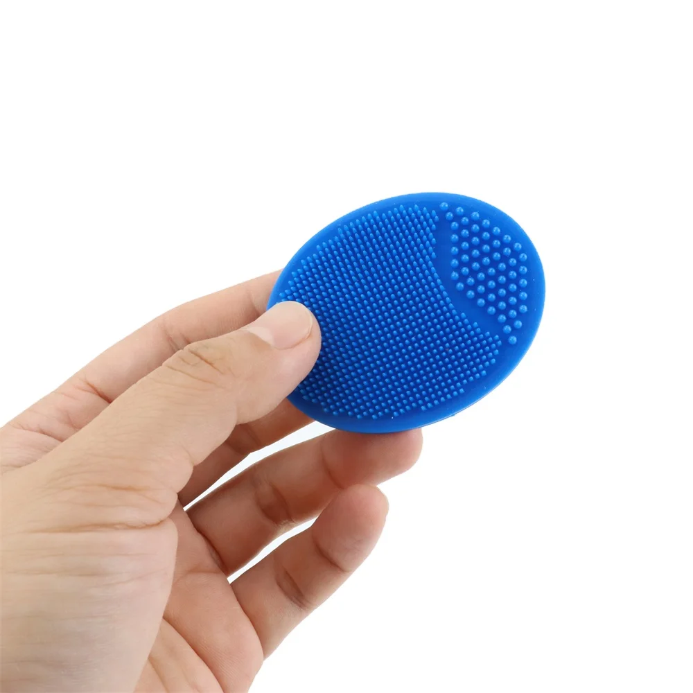 facial brush with logo high quality facial fan brush