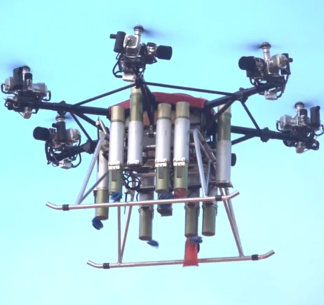 High power pure oil drive monster easy operation, high efficiency and good quality fire fighting UAV, emergency rescue UAV drone