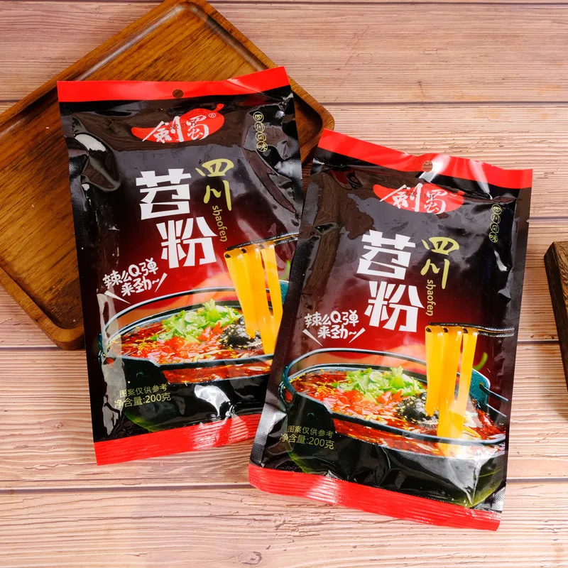 Оптовая продажа Jianshu Hotpot Картофельная лапша 200 г Сычуань сладкий картофель пряный