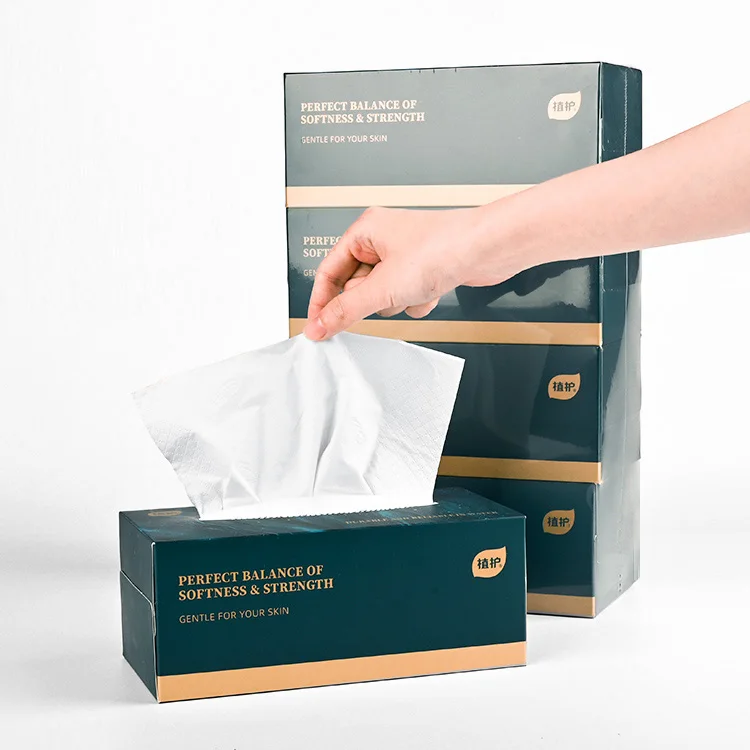 Box Facial Tissue Factory Price Virgin Wood Pulp 2/3/4 ply oem soft face tissue paper