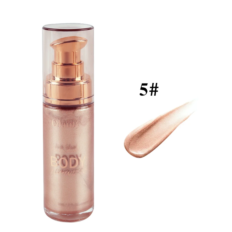Body Luminizer Highlight Bright Skin 4 Colors Body Cream Liquid Glow Highlighter Makeup Sublime Shimmer Soft Light Face & Body