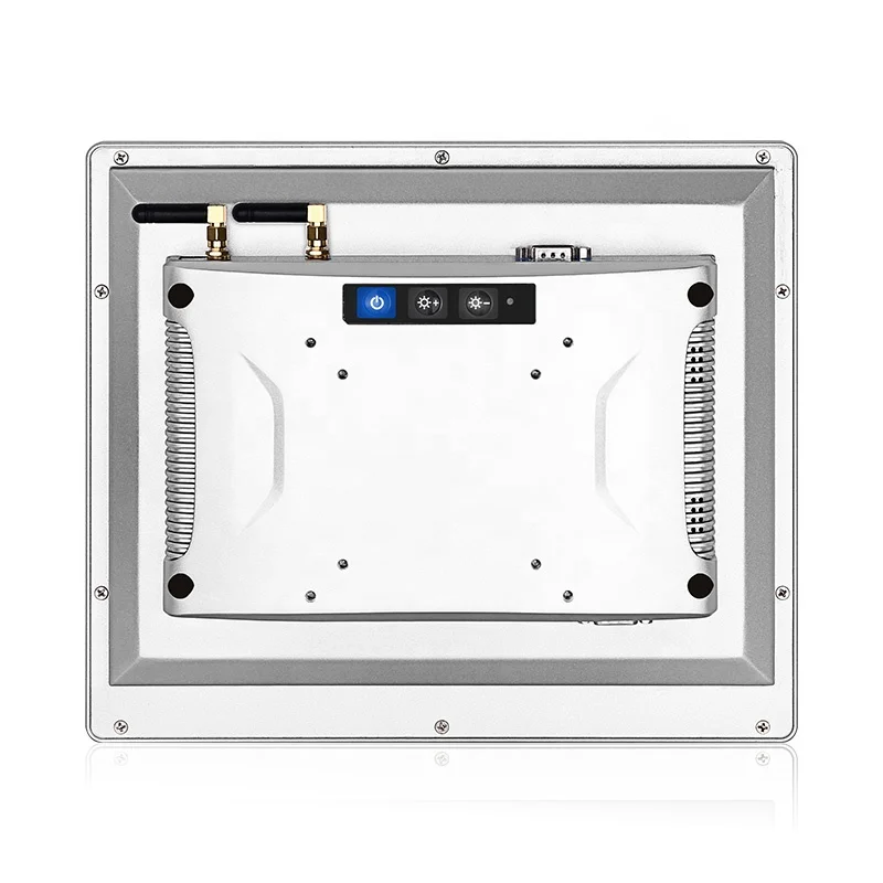 
12inch widescreen IP65 10mm aluminium alloy bezel industrial X86 touch screen laptop computer Panel PC 