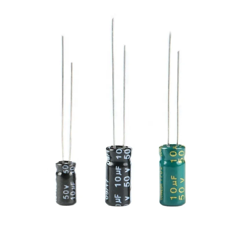 In-line electrolytic capacitor 10UF 10V 16V 25V 35V 50V 100V 250V 400V 450V high quality