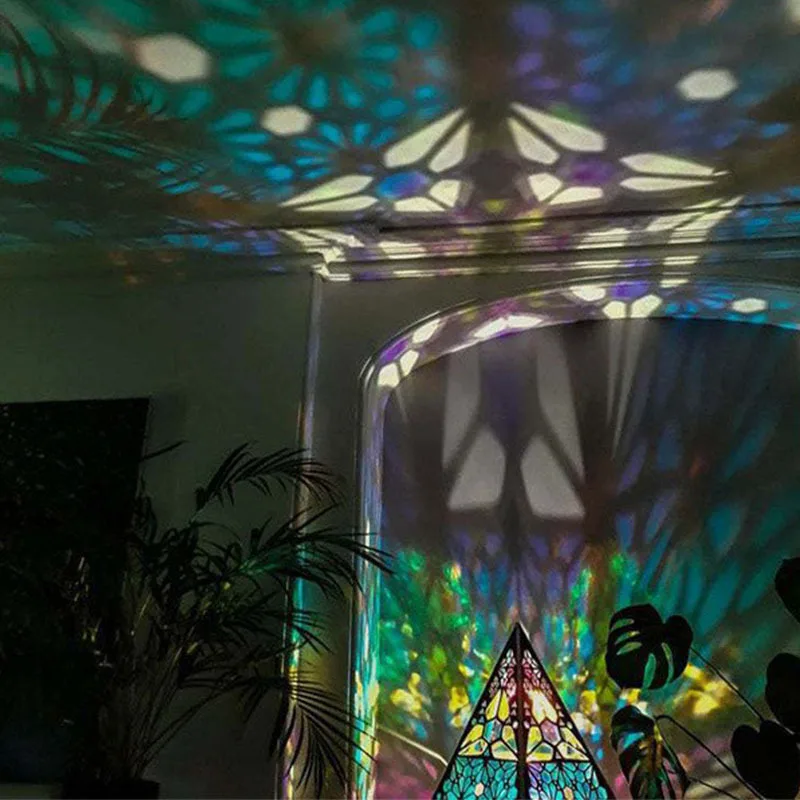 New Romantic Floor Projector Turkish Moroccan Lamp Colorful Floor Lamp Bohemian Light