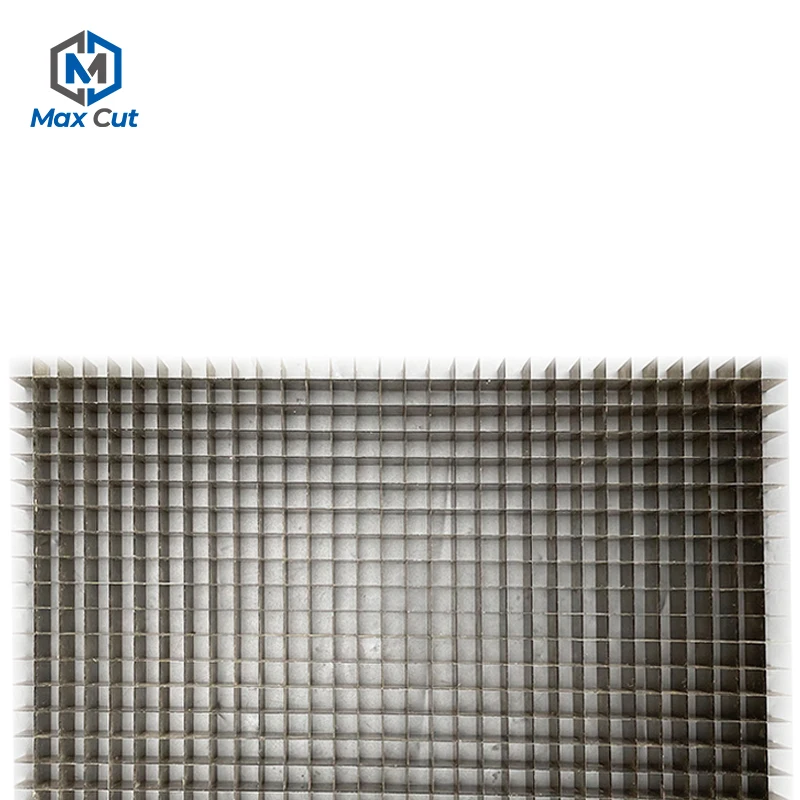 High Quality Stainless Steel Frozen Fish Frozen Meat Slitting Square Knife Fruit Medicine Slitting Knife