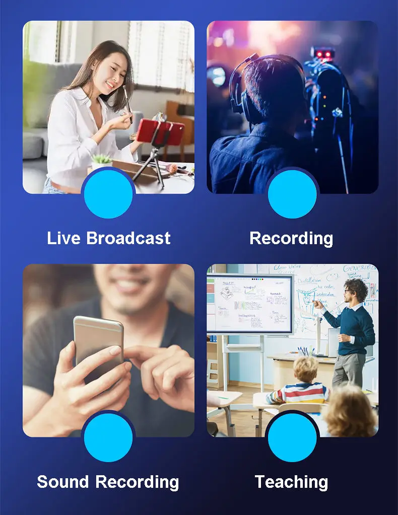 Professional Clips Vlog Lavalier Lapel Microphone Sans Fil K35 3.5 Wireless Mic For Mobile Phone Device Trumpet Smartphone