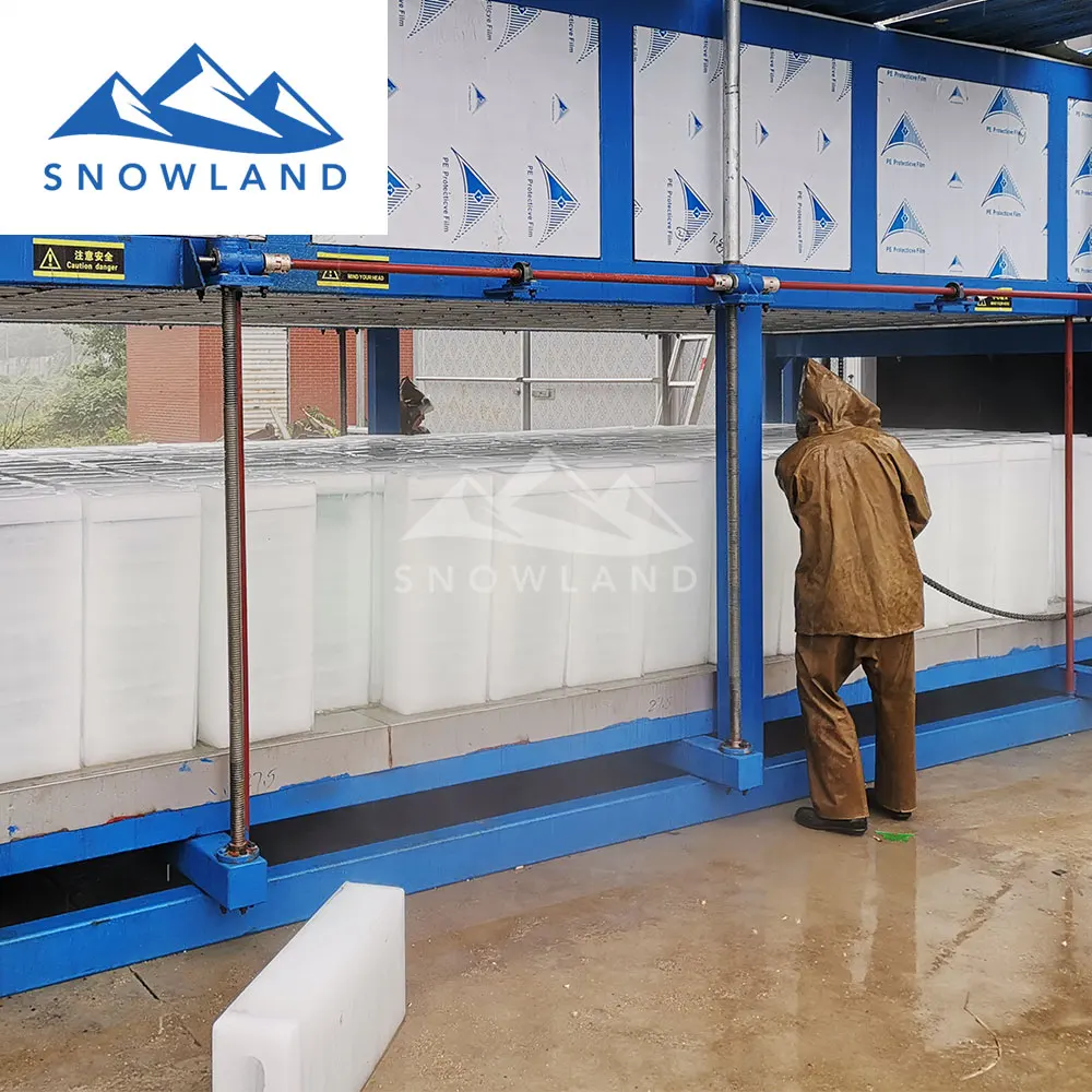 
ice manufacturing machine with 18 ton capacity block ice 