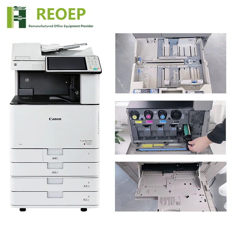 REOEP A3 Refurbished Color Photocopier Printer Multifunction Machine for Canon C3520i C3525i C3530i
