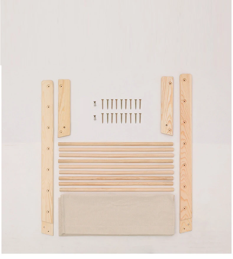 Pocket Wooden Book Magazine Display Shelf Kids Bookshelf Children Shelves Toy Storage Rack  Bookcase for Home