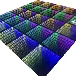 MITUSHOW Led Dance Floor Wedding Portable 3D Interactive Dance Floor Light