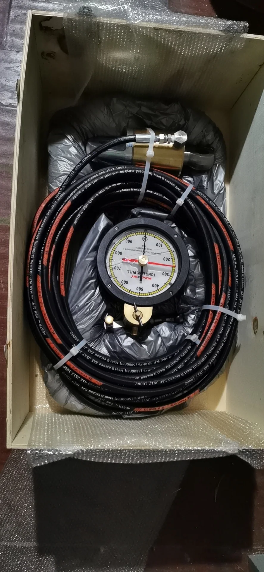 Hydraulic Power Tong Torque Sensor Gauge and Loading Tong Line & Torque Indicator System Manual Tong Steel High Provided