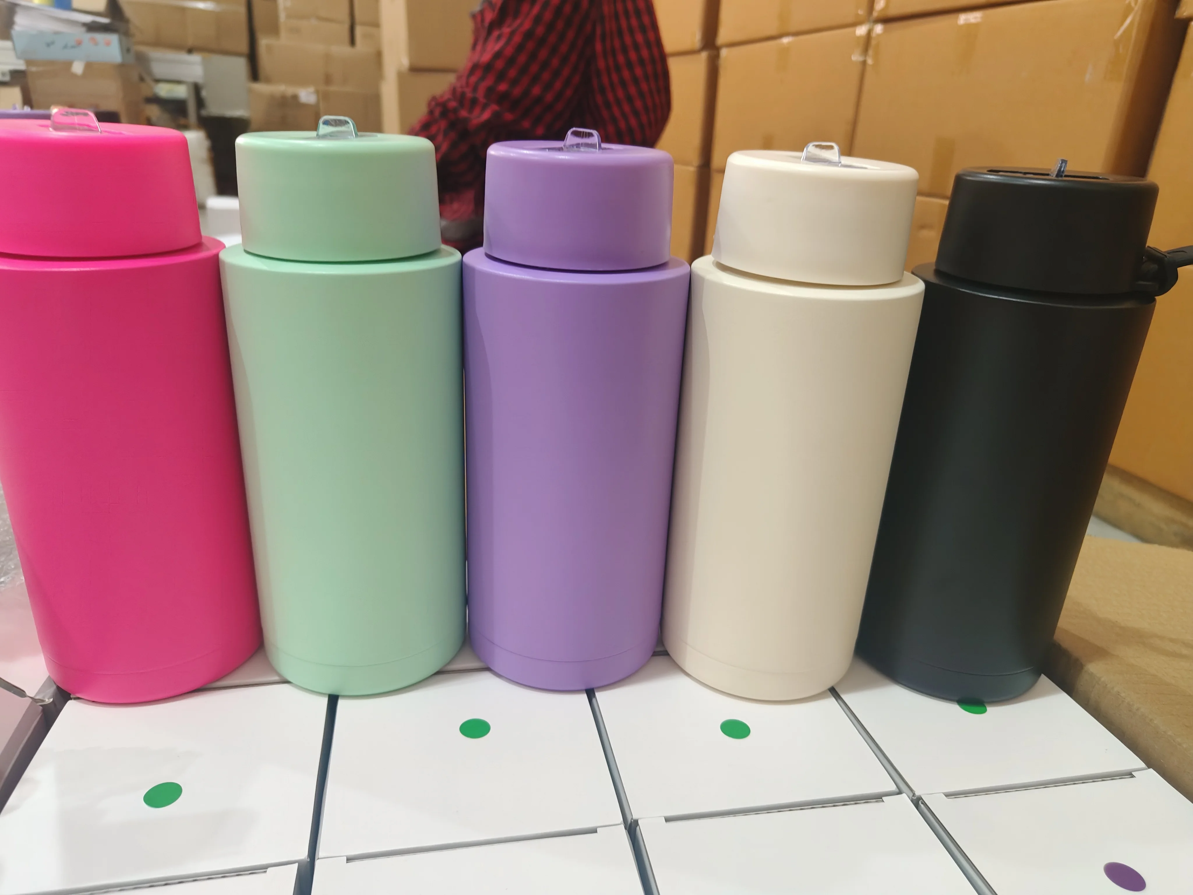US warehouse stocked 34oz sublimation Water Bottles Insulated Metal Vacuum Flask Double Wall Stainless Steel Sport Water Bottle