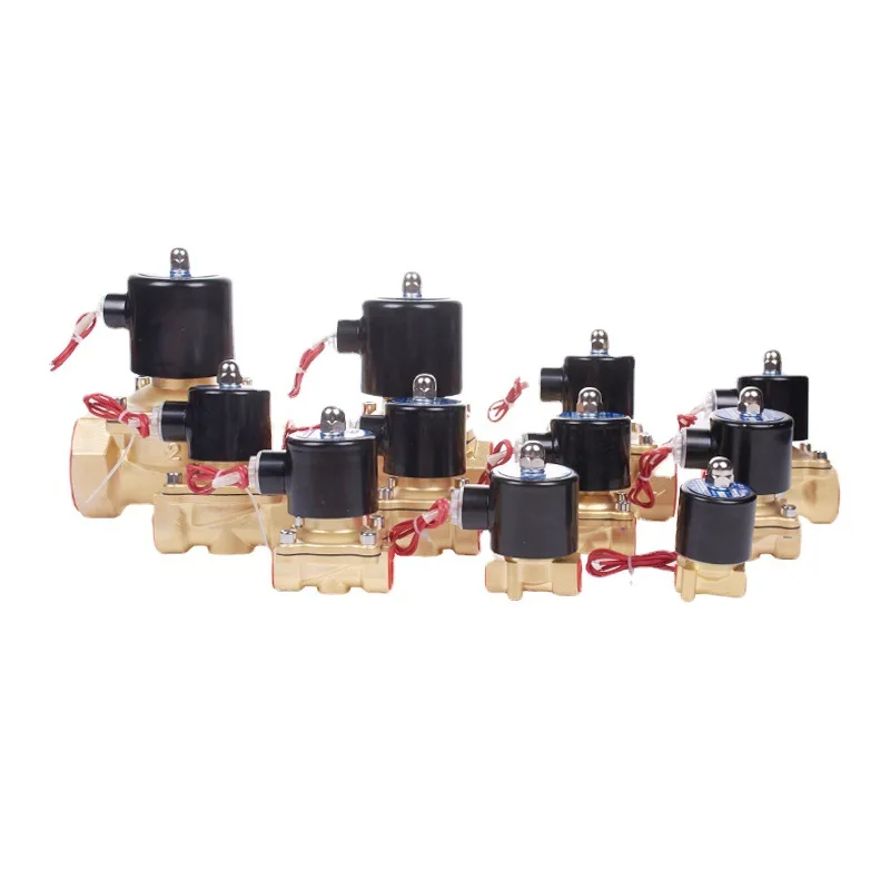 higher quality brass threaded solenoid valve AC220V DC24V AC110V DC12V