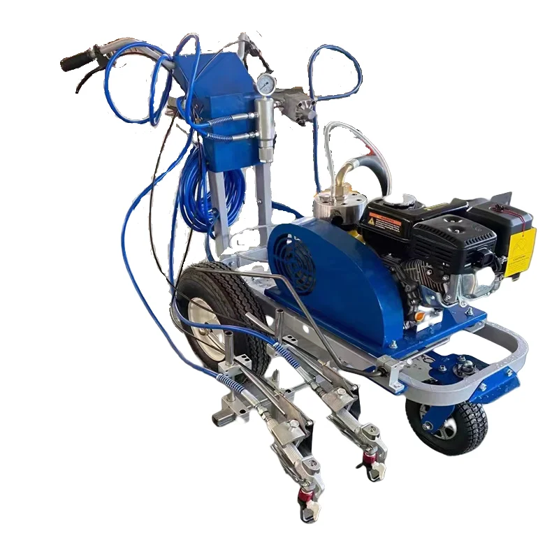 High Quality Road Cold Spraying Marking Machine Parking Space and Road Marking Machine Spray Evenly Machine Supplies