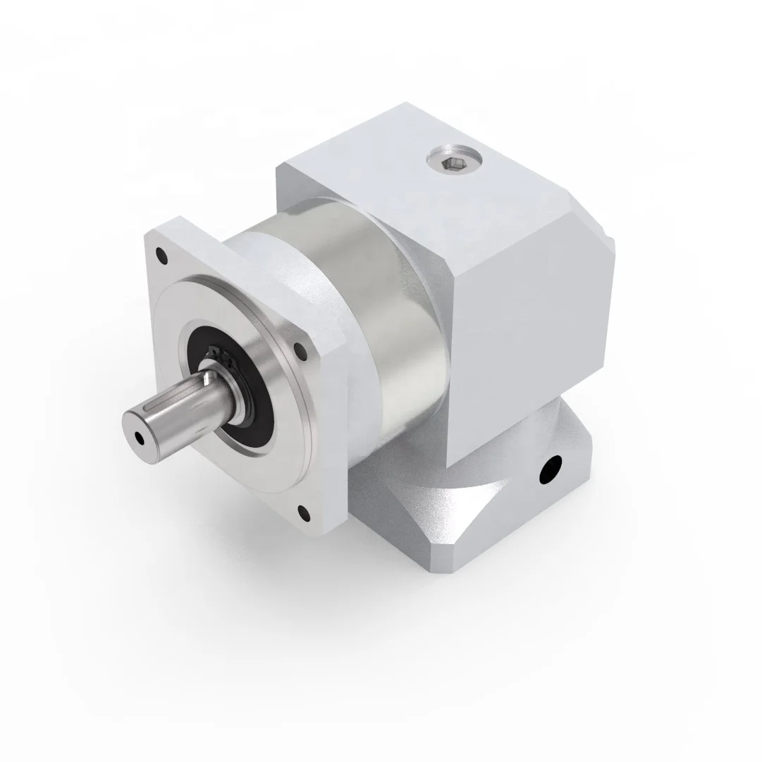 Right Angle Double Stage Planetary Gear Reducer Speed Ratio 16:1 Gearbox Reducer