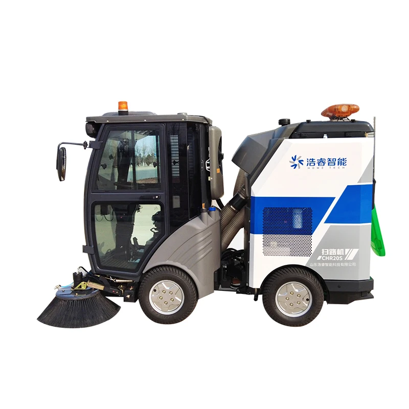 Professional Electric Street Sweeper Cleaning Vehicle Used in Construction Farm Industries New Core Components Motor Engine Pump