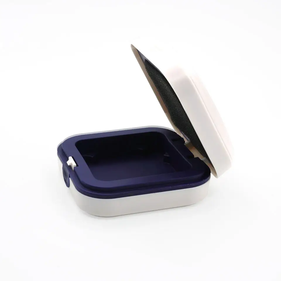 Hearing Aids Box and Case High Quality Hearing Aids Parts and Accessories Hearing Aid Case Hard Storage Box with Battery Holder