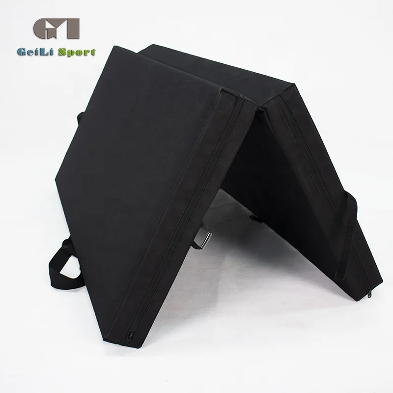 Factory wholesale foldable rock boulder mat crash pad crashpad climbing for outdoor climbing