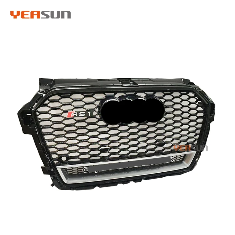 Высокое качество ABS передняя решетка для Audi RS1 2015 2016 2017
