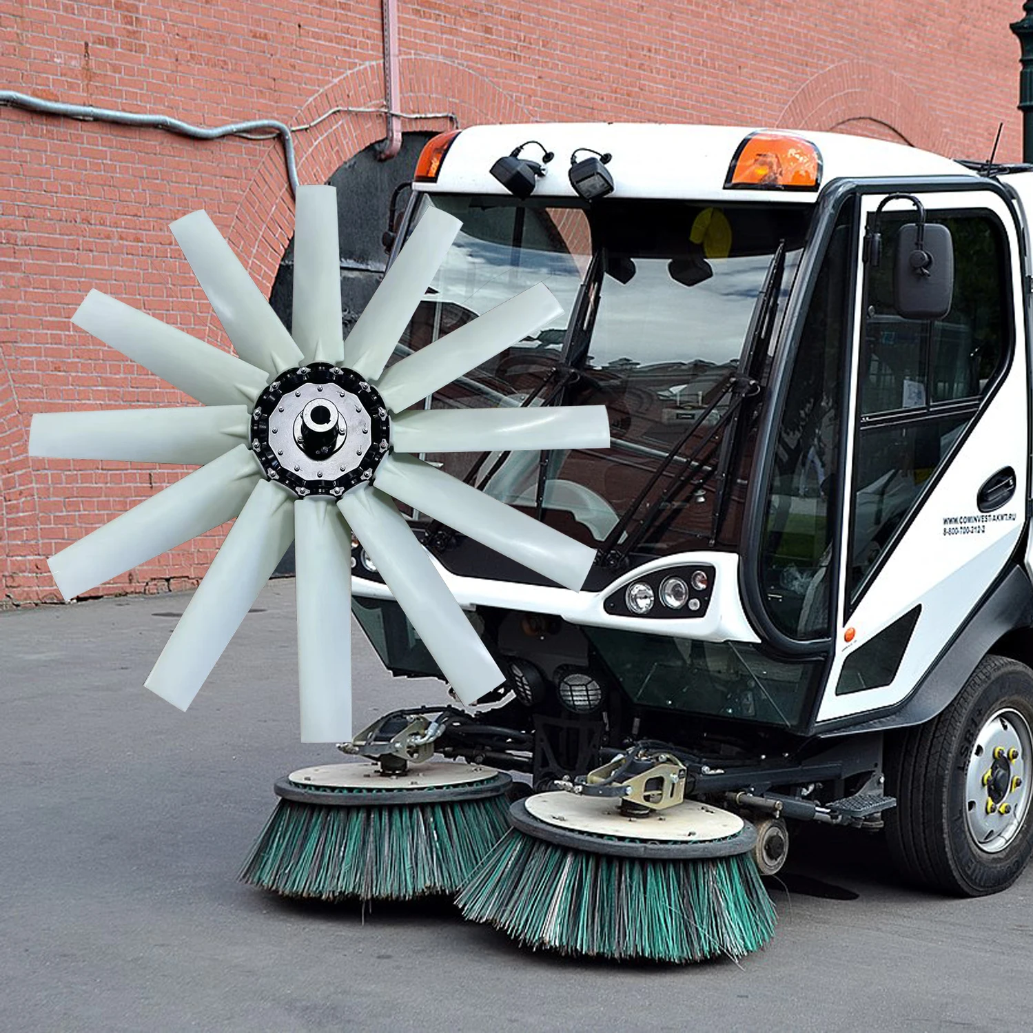 Вентиляторы с осевым потоком крыльчатка вентиляторы для градирни от colorfindele