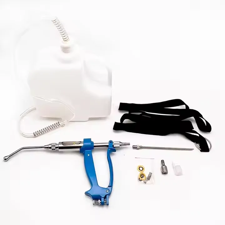 husbandry veterinary adjustable 5ml 10ml 20ml 30mlcontinuous oral vaccine drench gun for sheep cattle