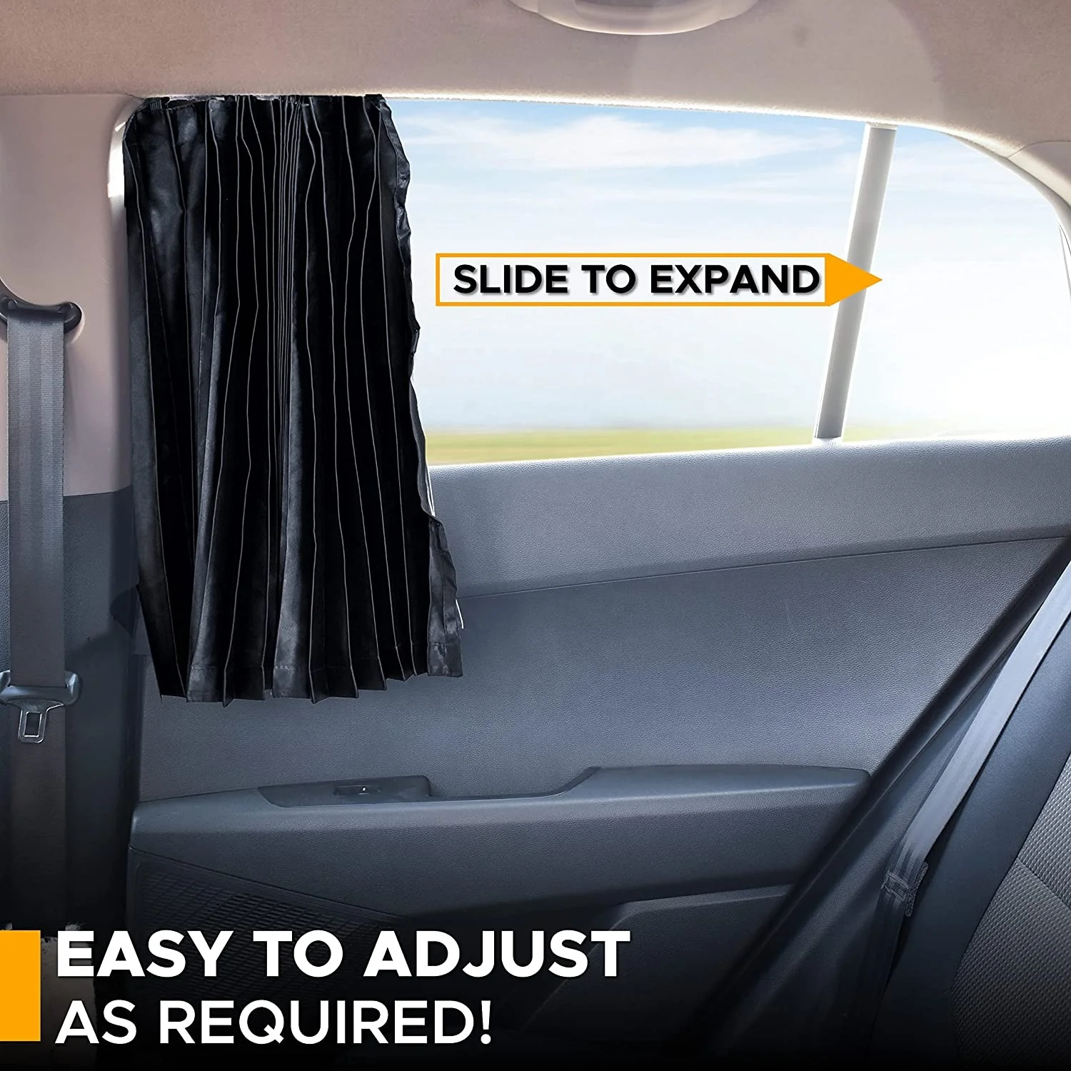 Rear Car Window Curtains  Car Shades for Side Windows Baby Offers Protection Against The Hot Sun  Magnetic Car Window Blinds