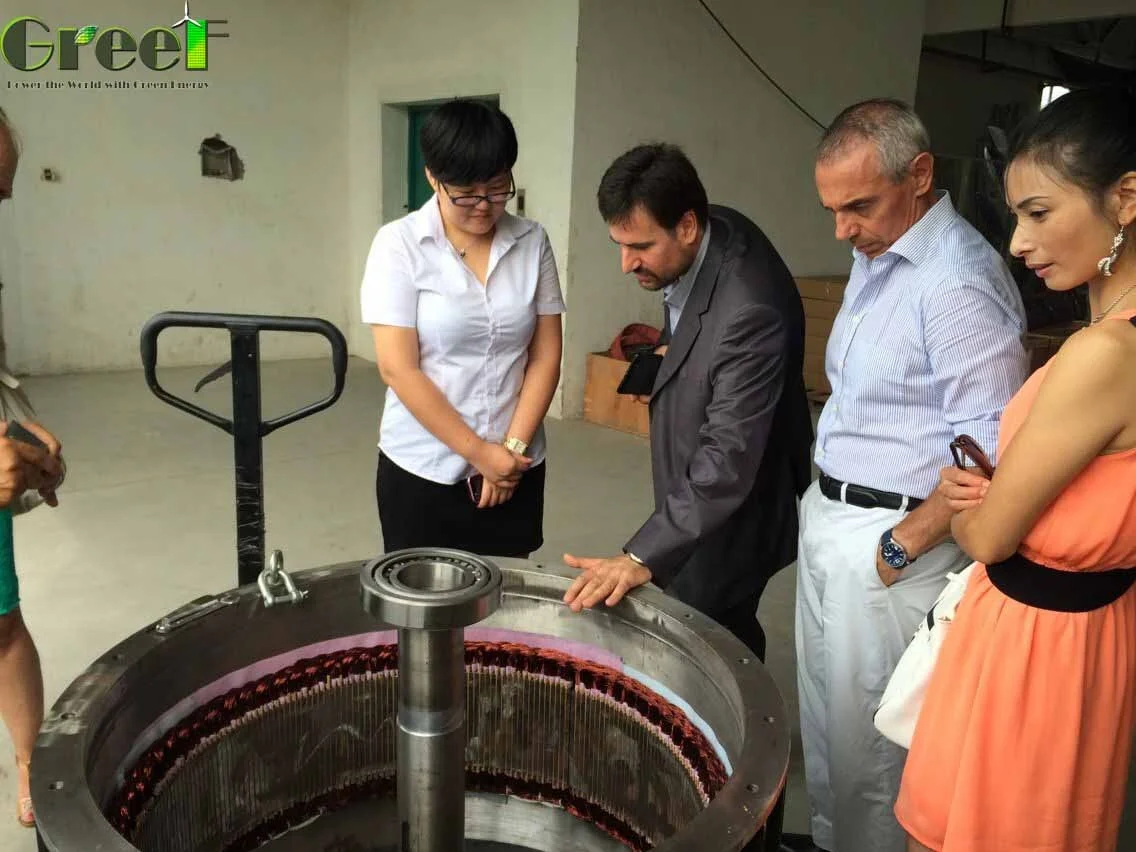 200kw low rpm dynamo, low speed generator