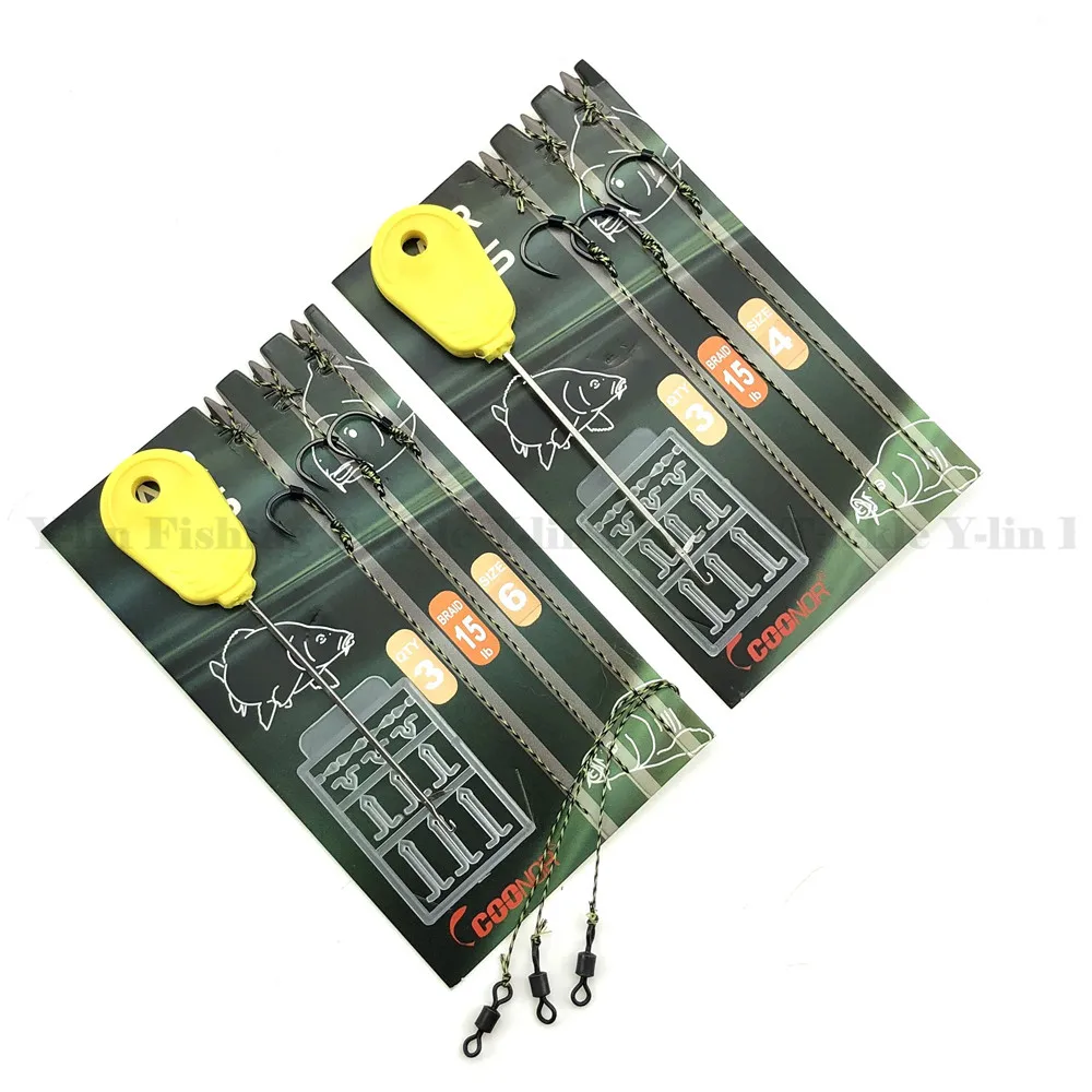 Carp fishing Accessories rig tool baiting needles end tackle drill with ready hair rigs