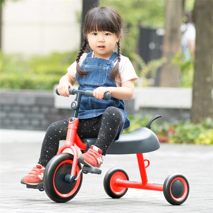 Good children manual ride on bike 3 wheel bike for baby BMW license colorful kids tricycle