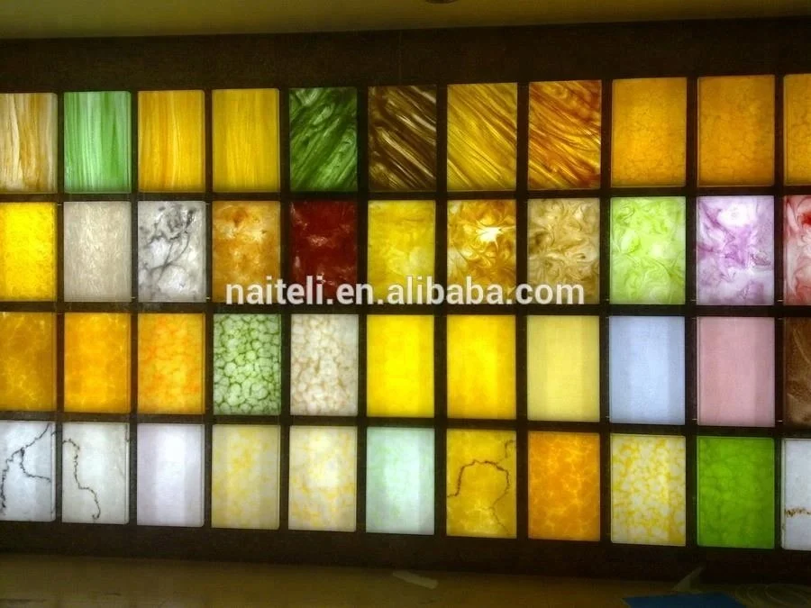 Transparent Decorative Acrylic Resin Panel