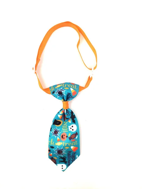Wholesale Multicolor Holiday Pet Halloween Bow Dog Tie Collar Neck Ties for Dogs