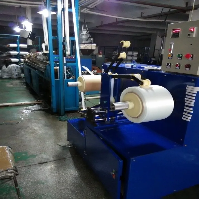 Automatic Low Price Biodegradable Disposable Composite Cord Strap Making Machine For Packaging