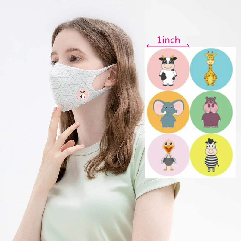 Heart Flower Circle Shape 1 Inch Individually Packed Aroma Patch Fragrance-enhancing Non-woven Fabrics Sticker