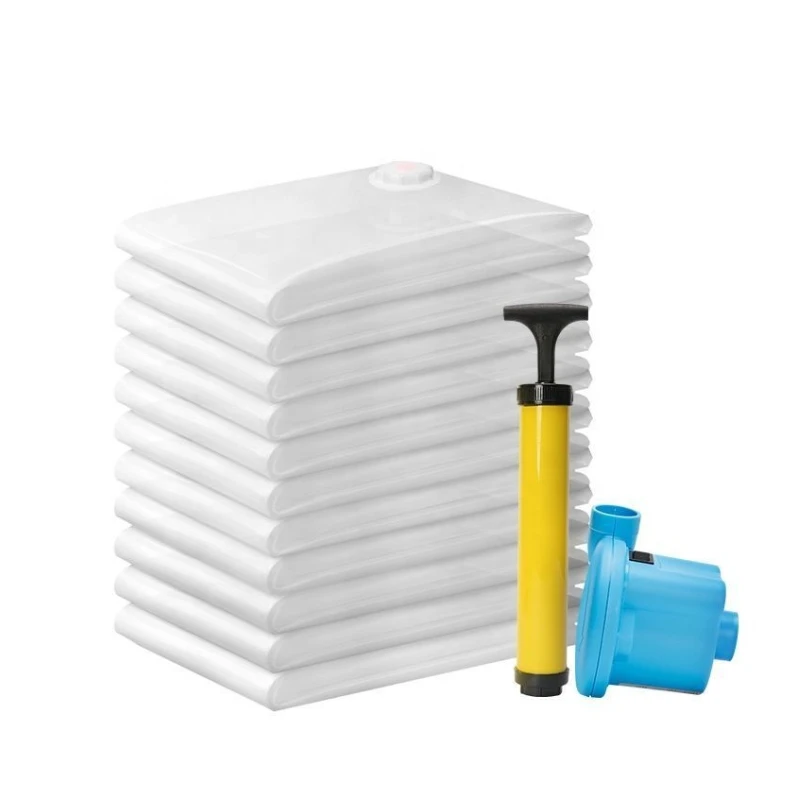 Wholesale Multiple Sizes Travel Home Customized Logo Storage Bags Vaccum Compressed Bag Vacuum Bag With Valve