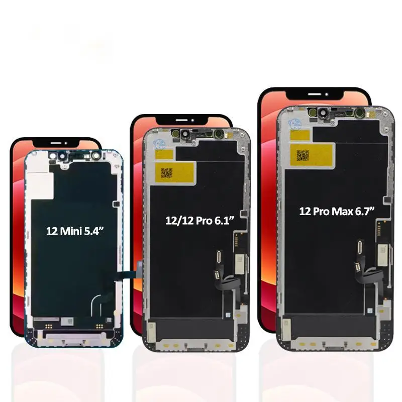 Wholesale high quality touch screen LCD display replacement for iPhone 12