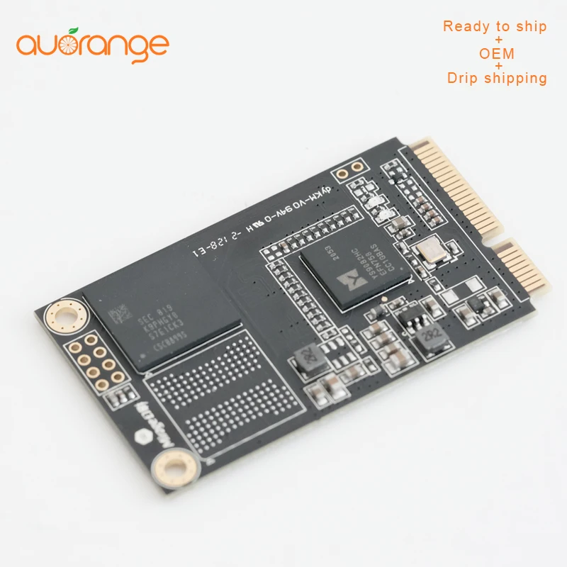 High Speed Msata Ssd 32gb 64gb 128gb 256gb For Mini Pc All In One Pc Msata Ssd