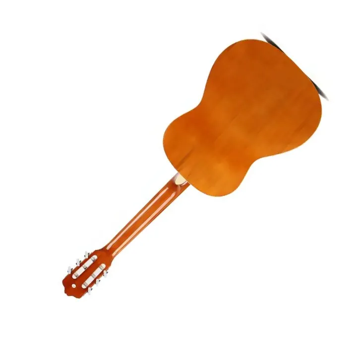 Beginner-friendly 47.5cm Singapore Wooden Classical Guitar with Nylon String for Pop Music & Yoga Pilates