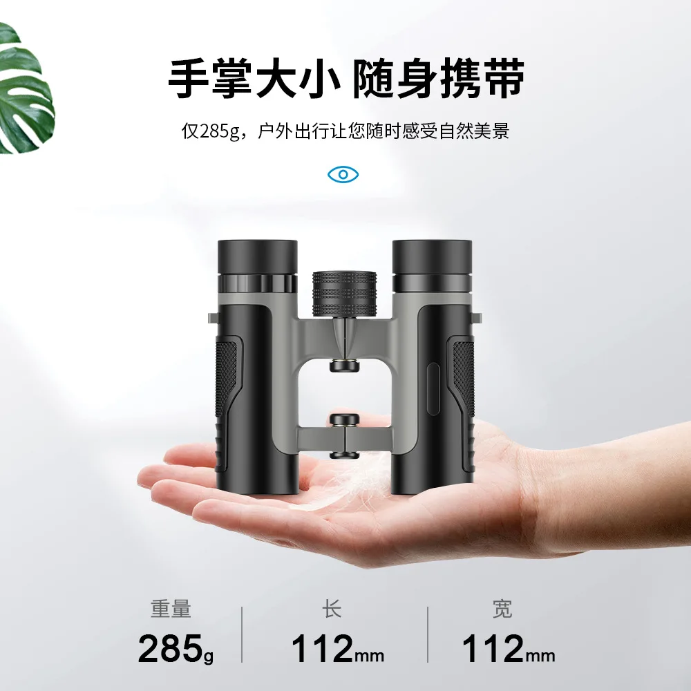 Bird Watching Outdoor Sports Games Concerts Compact Folding Easy Focus Clear Roof Prism 10X25 Binoculars